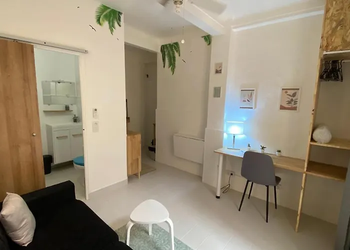 Studio Avec Patio Privatif A 5 Min A Pied De La Plage